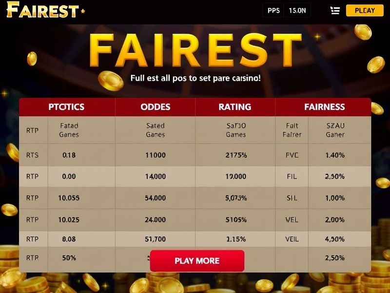 Discover the fairest online casinos of 2024 prioritizing player trust and transparency. Get expert reviews, RNG certification insights, and tips to choose legally compliant and fair gambling platforms.